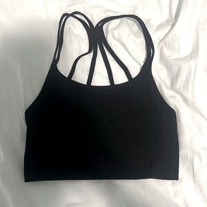 Black Sports Bra
